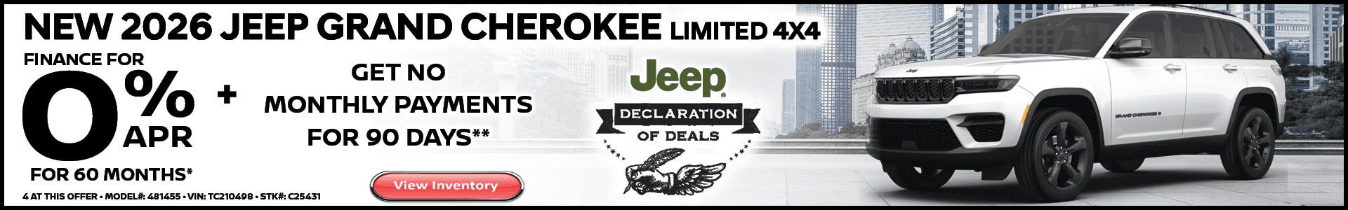 2026 JEEP GRAND CHEROKEE