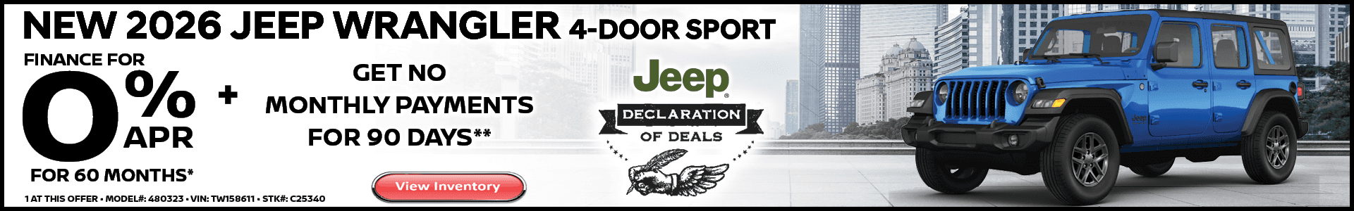 2026 JEEP WRANGLER 4-DOOR