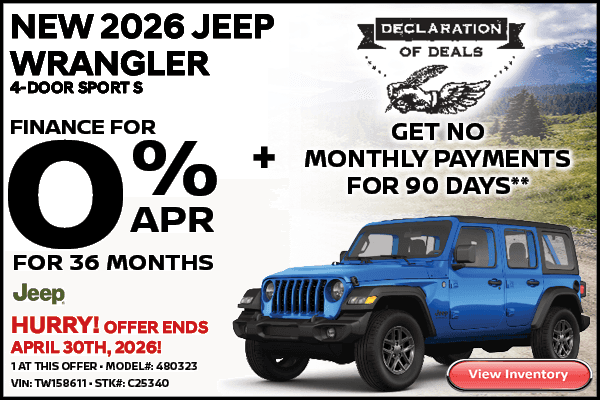 2026 JEEP WRANGLER 4-DOOR