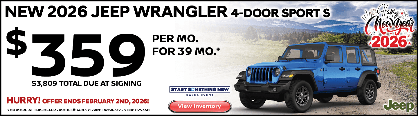 2025 JEEP WRANGLER SPORT S