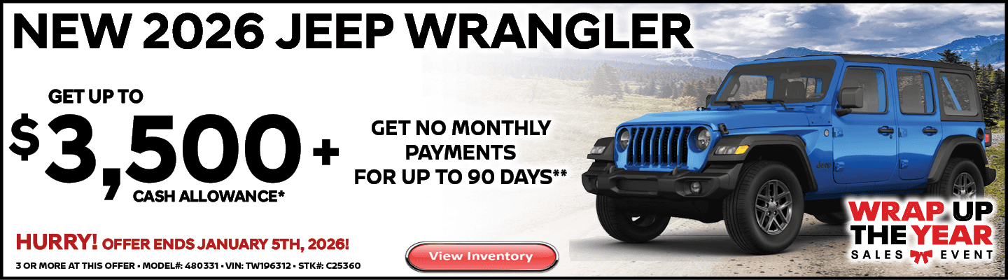 2026 JEEP WRANGLER