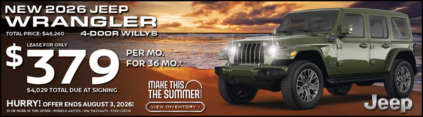 2026 JEEP WRANGLER 4-DOOR