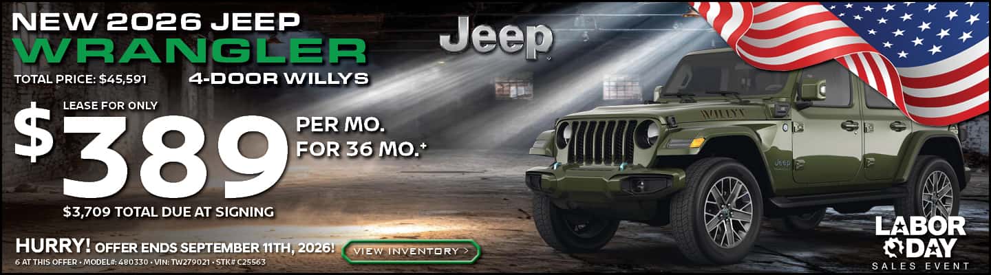 2026 JEEP WRANGLER 4-DOOR