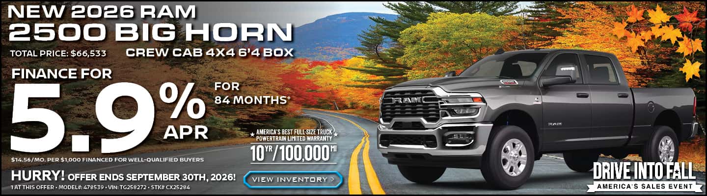 2025 RAM 2500 BIG HORN