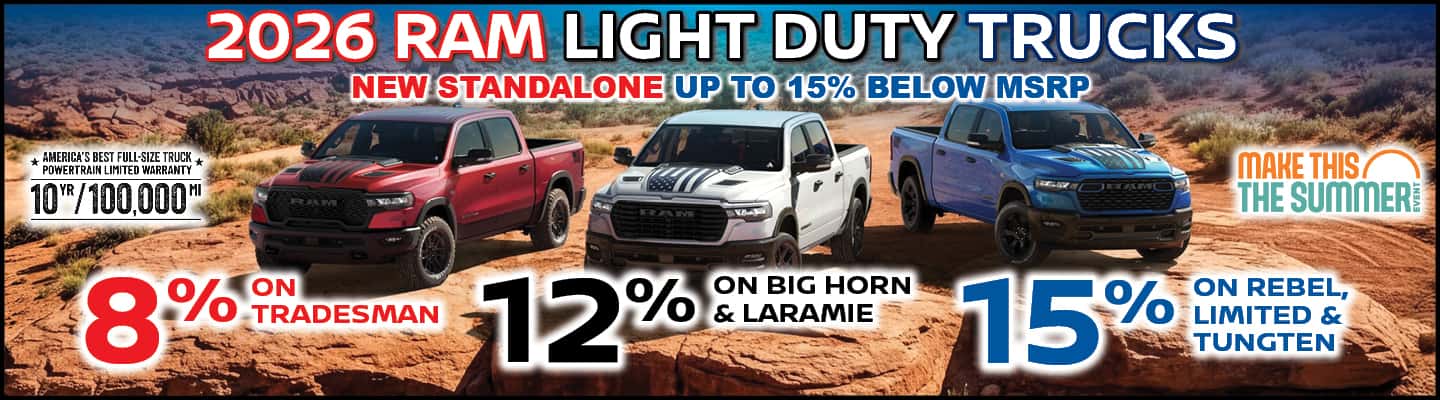 RAM JULY INCENTIVE