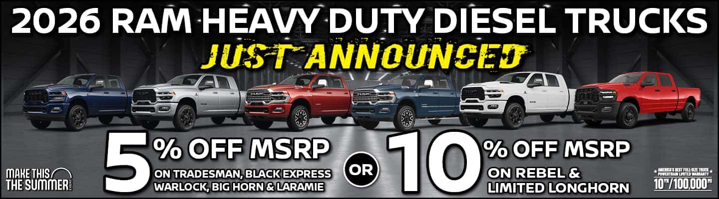 RAM HEAVY DUTY AUGUST SPECIAL