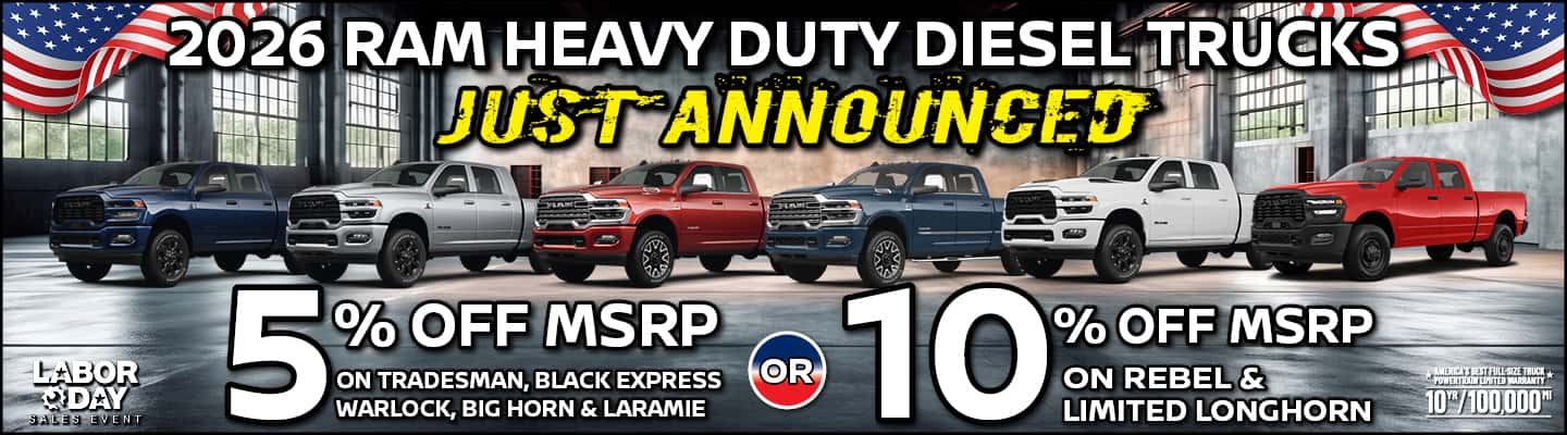 2026 RAM HEAVY DUTY