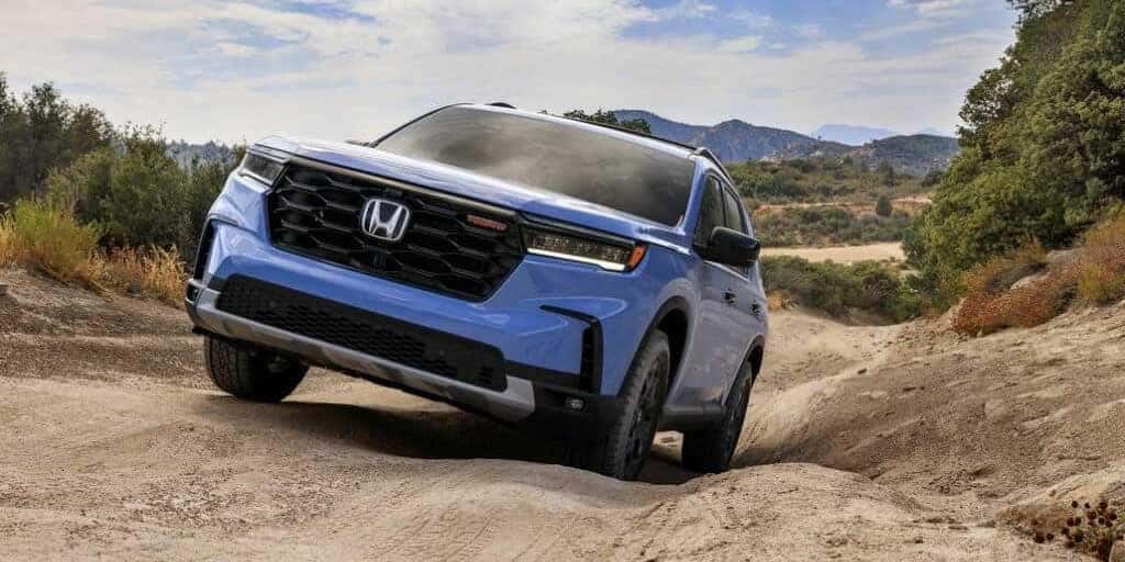 Off-Roading in a Honda