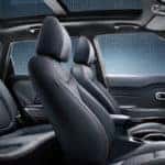 Cabin of Kia Soul with sunroof