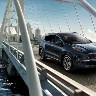 2020 Kia Sportage On Bridge