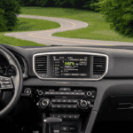2020 Kia Sportage dashboard