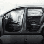 2020 Kia Sorento with deployed airbags