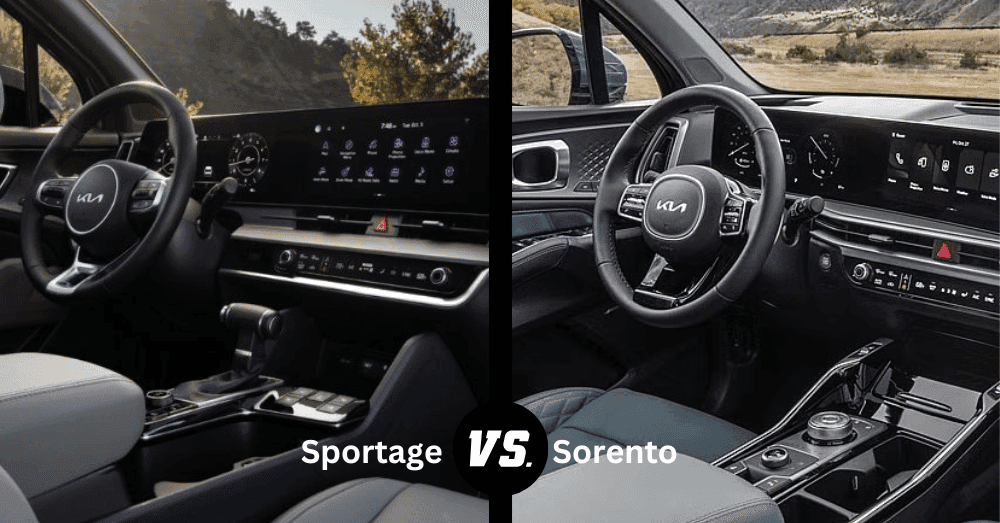 2025-Kia-Sportage-vs-Sorento---interior-comparison