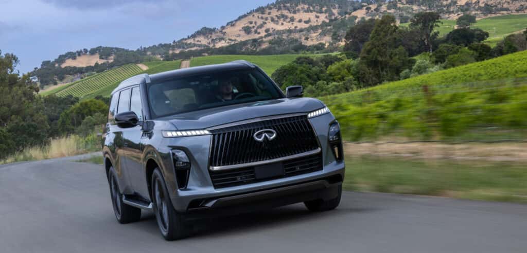 INFINITI QX80 earns Best-In-Class Premium SUV honor in 2025 New England Motor Press Association Winter Vehicle Awards