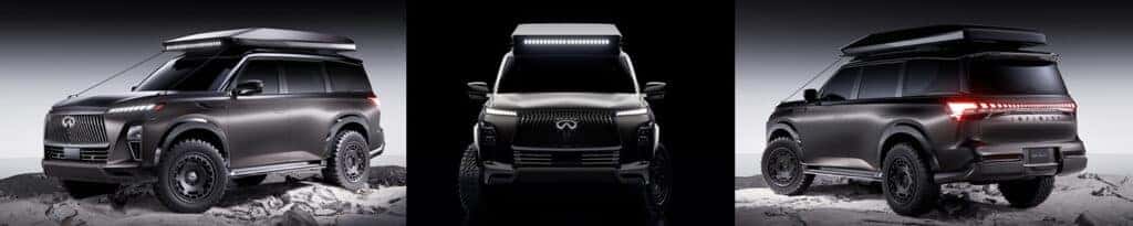 the INFINITI qx80 terrain spec concept vehicle