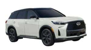 INFINITI qx60 radiant white