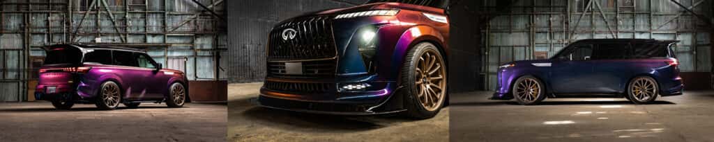 INFINITI QX80 2025 SEMA R-SPEC Godzilla GT-R Motor Concept SUV