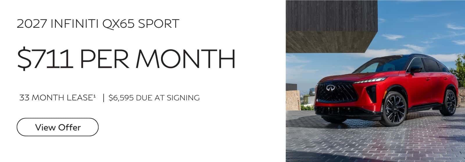 INFINITI Special Offer