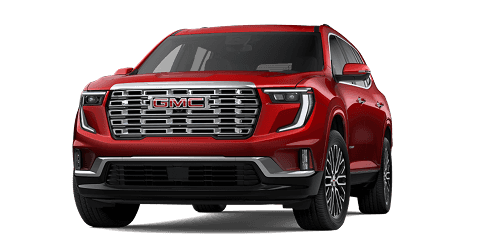 Red 2025 GMC Acadia