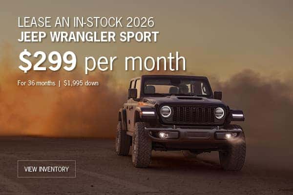 Wrangler Sport Lease Offer