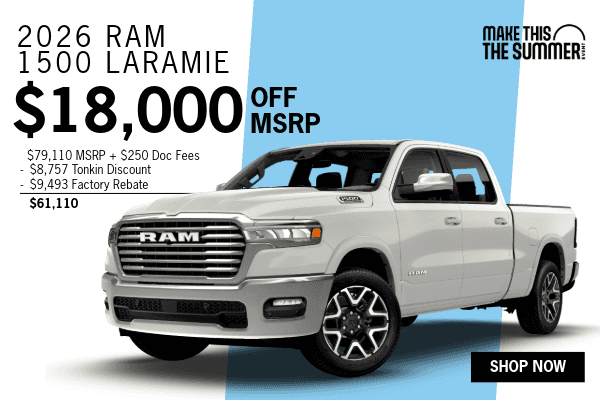 1500 Laramie Special Offer