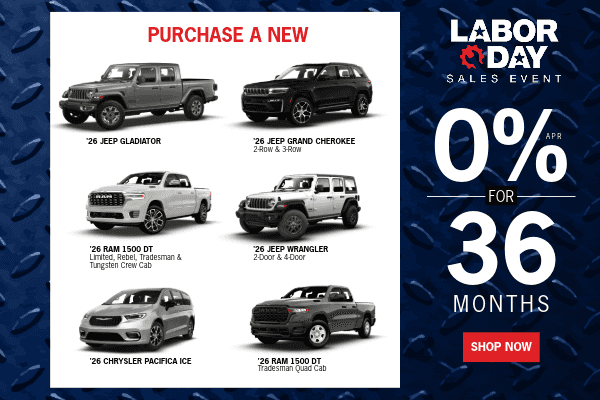 Labor Day Finance Offer