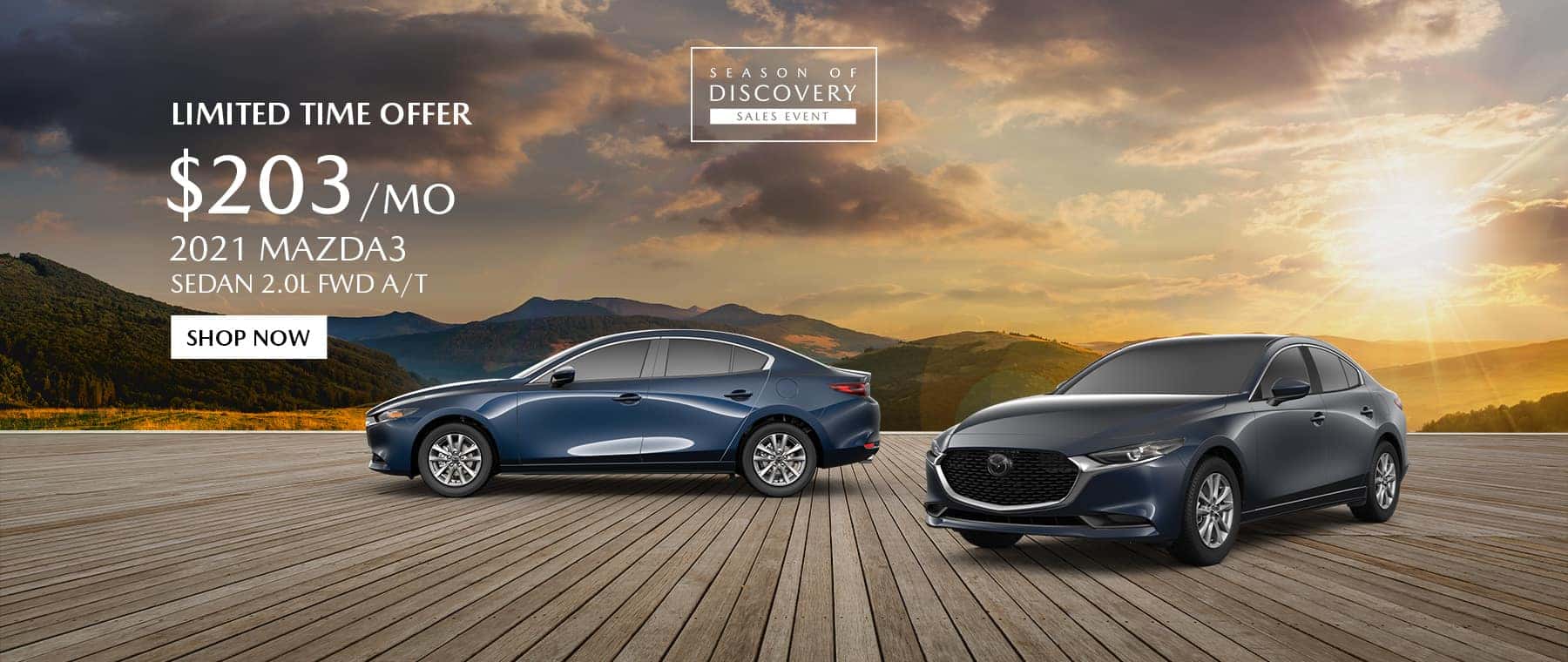 2021 Mazda 3 Special Offer