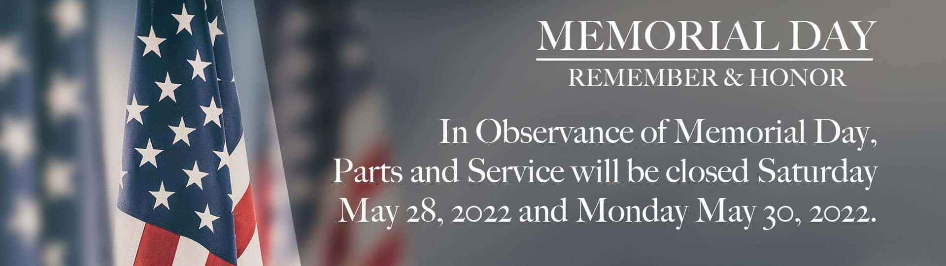 Memorial Day