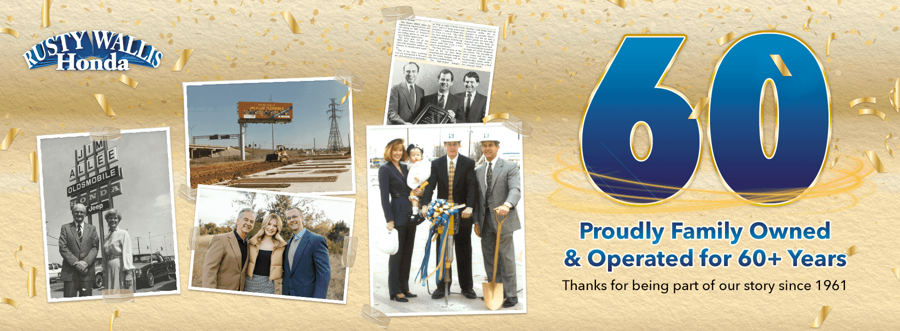 Proudly Family Owned & Operated for 60+ Years Thanks for being part of our story since 1961