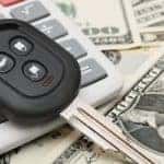 Car Key, Calculator, and Cash