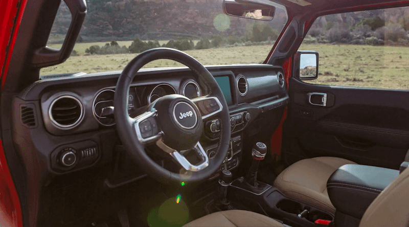 2019 rubicon interior