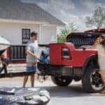 2020 RAM 1500 Towing a Boat