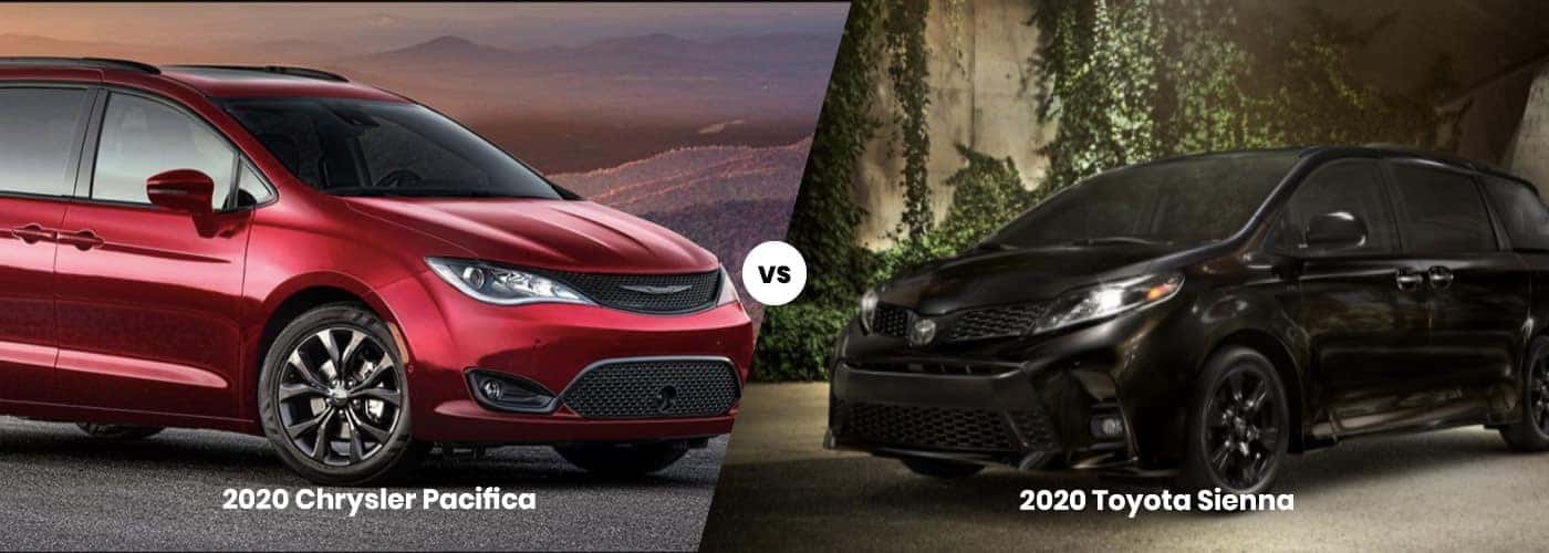 Chrysler Pacifica vs. Toyota Sienna