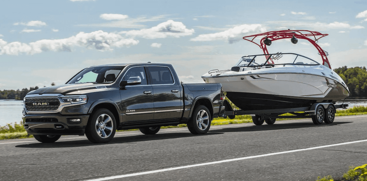 2021 RAM 1500 Towing Banner