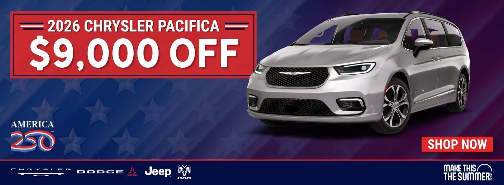2026 CHRYSLER PACIFICA SELECT