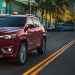 Red 2019 Jeep Cherokee