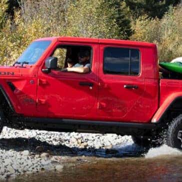 2020 Jeep Gladiator Crossing Stream