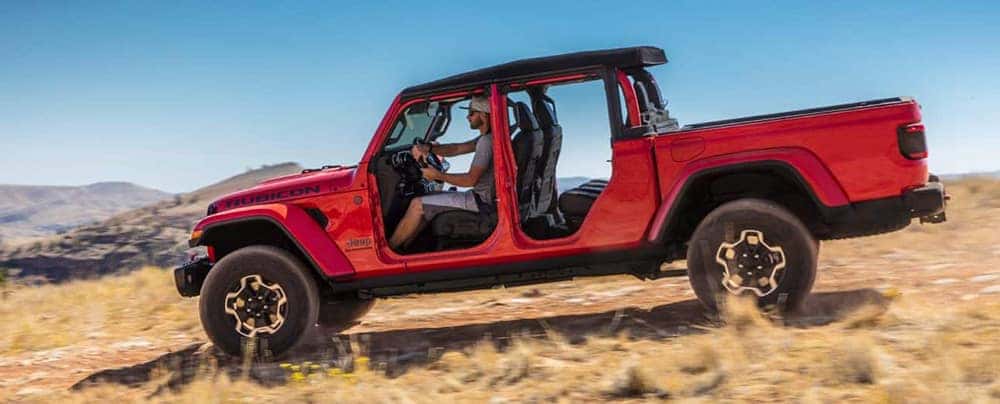2020 Jeep Gladiator Driving Offroad