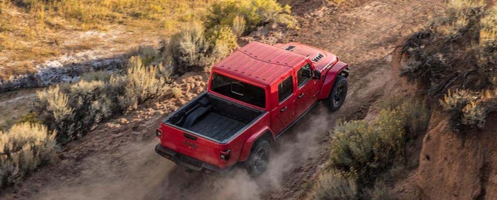 2020 Jeep Gladiator Top View