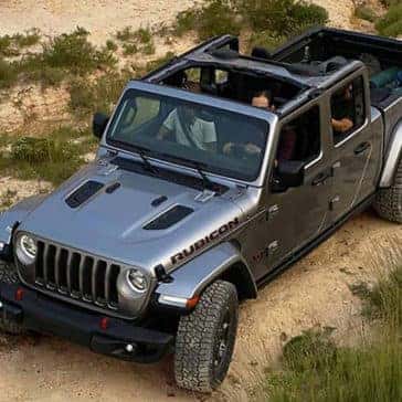2020 Jeep Gladiator With Top Off