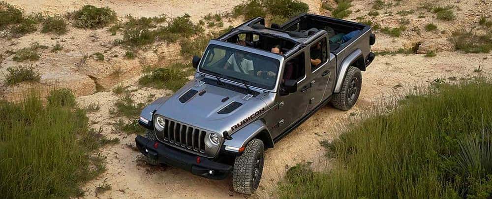 2020 Jeep Gladiator With Top Off