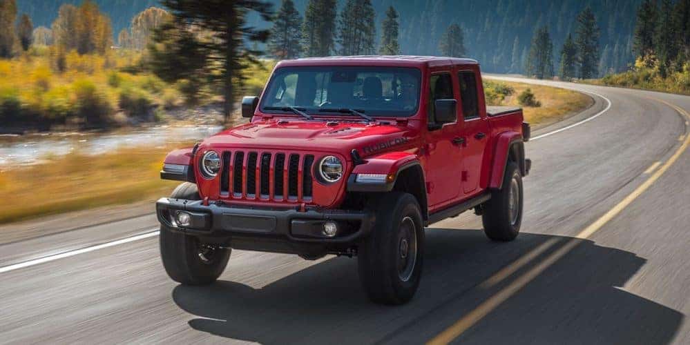 2020 Jeep Gladiator on Highway