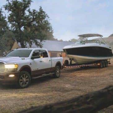 2020 Ram 2500 Towing Boat