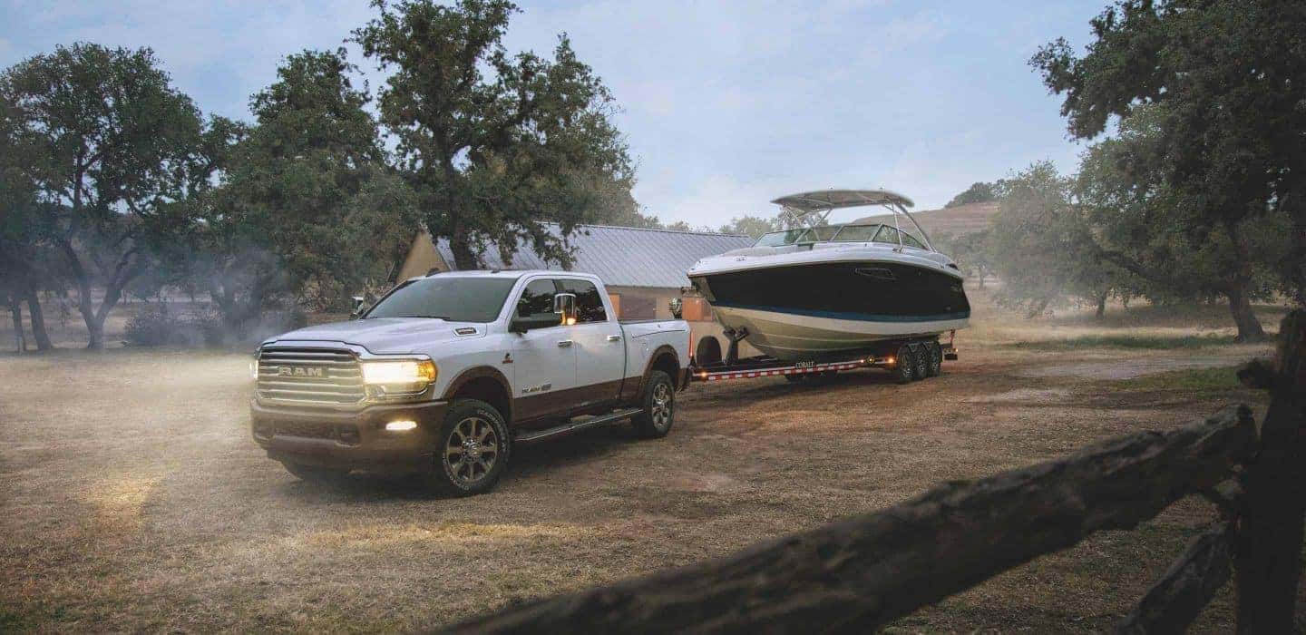 2020 Ram 2500 Towing Boat