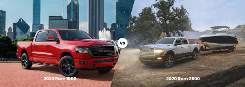 2020 RAM 1500 vs. RAM 2500 | Towing, Price, Engine | Sam Leman Chrysler ...