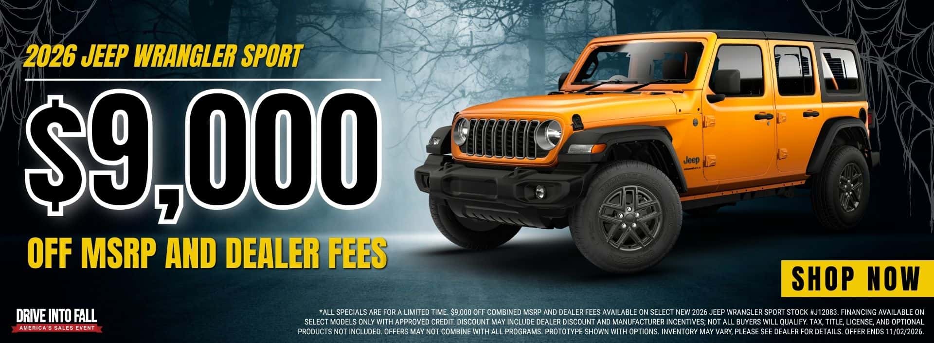 2026 JEEP WRANGLER SPORT