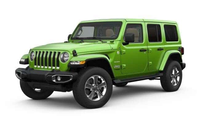 Jeep wrangler 2024 colors 2019