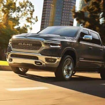2019-Ram-1500-drives-down-city-street