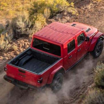 2020 Jeep Gladiator Top View