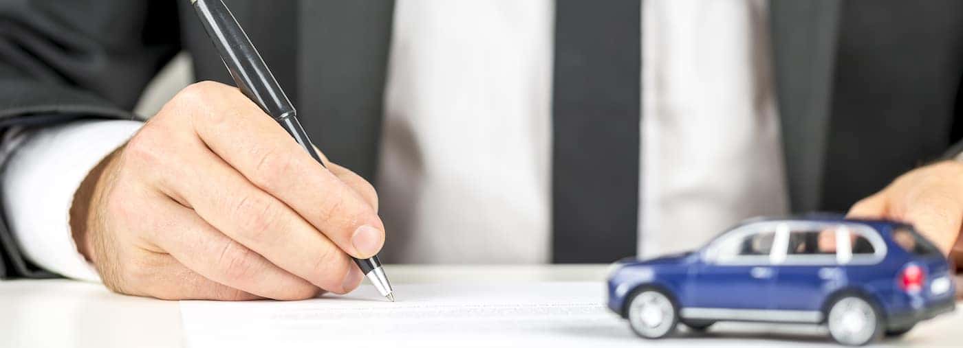 Finance Documents for Car